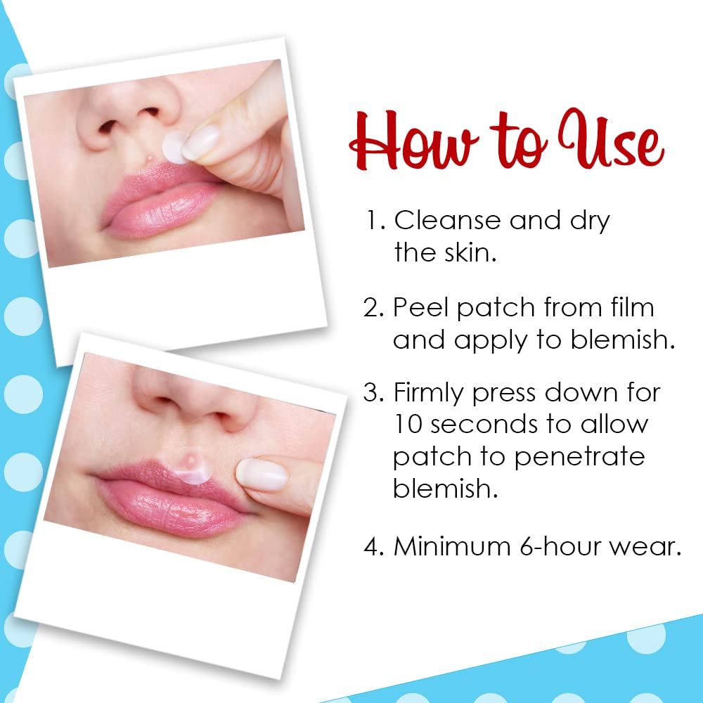 Patch Bye Bye Blemish application facile sur bouton ciblé