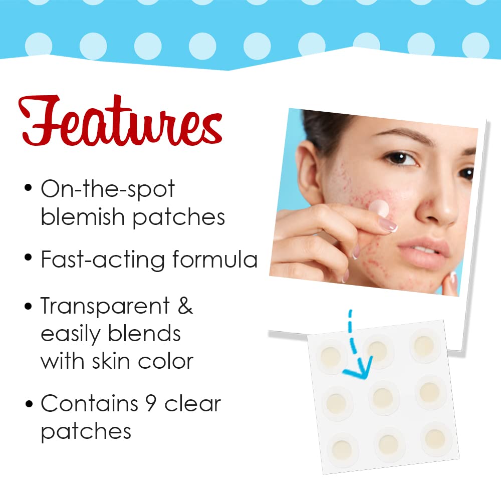 Patch Bye Bye Blemish enrichi en acide hyaluronique convient à tous types de peau