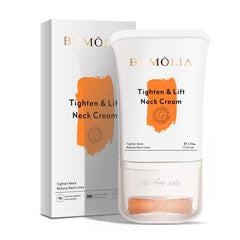 BYMOLIA Crème Firmeur Cou Rouleau Dual, massage doux et absorption rapide.