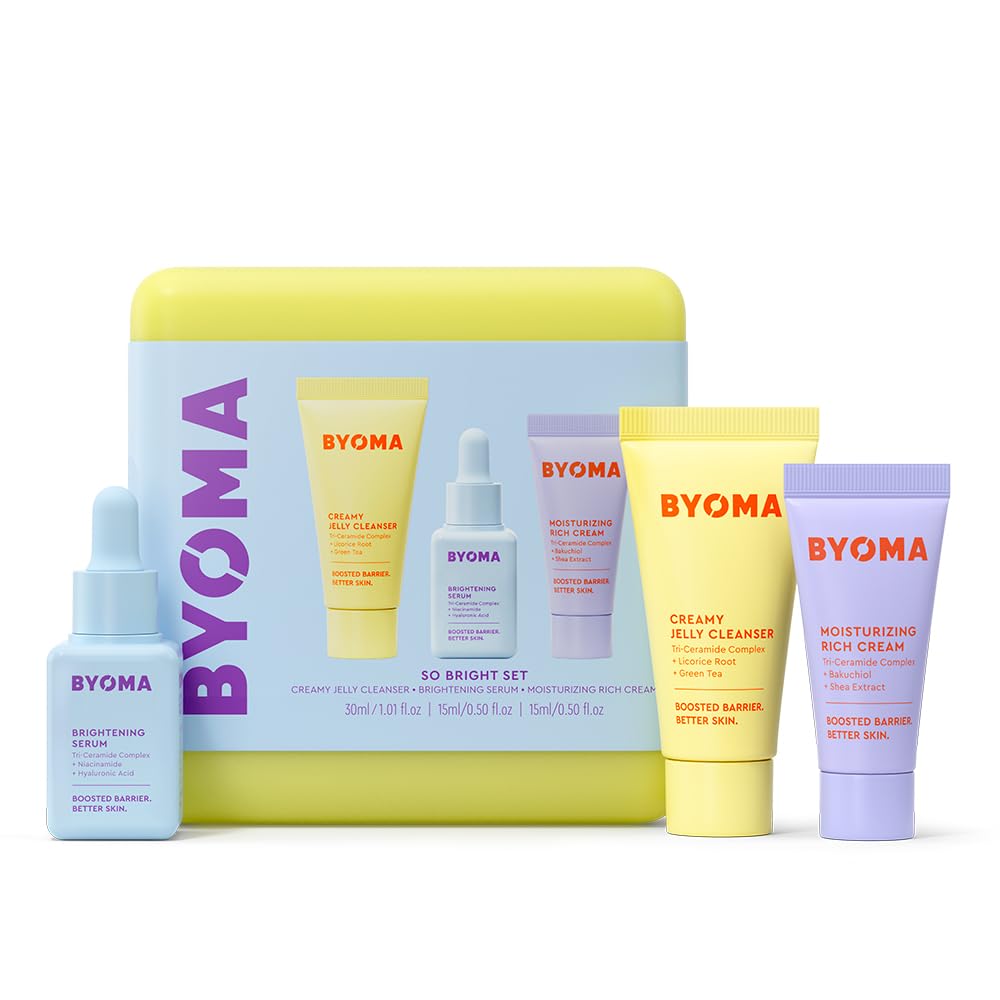 BYOMA nettoyant gel-crèmeux en flacon, nettoyage en douceur pour démarrer la routine