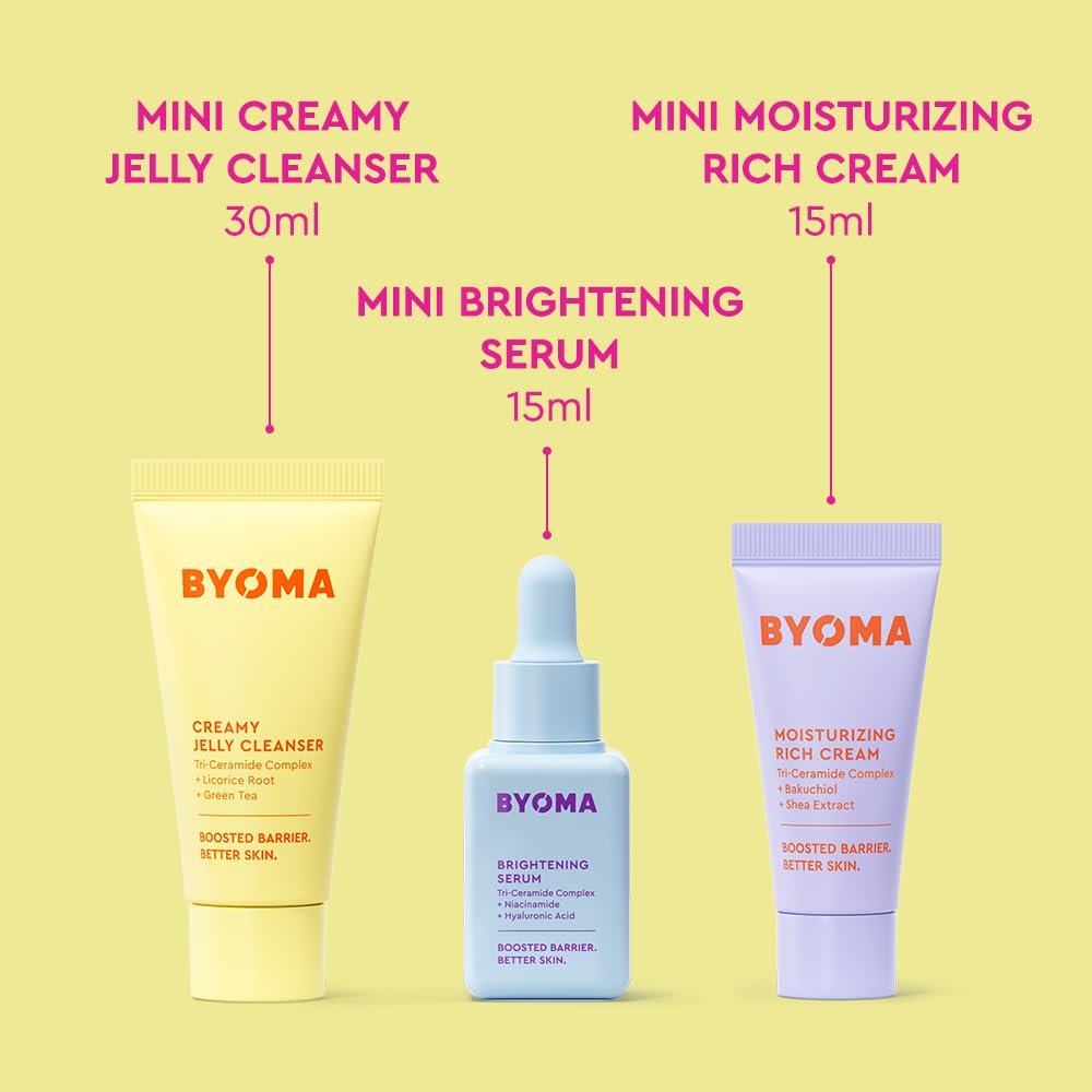 BYOMA sérum éclaircissant en flacon, cible l éclat du teint