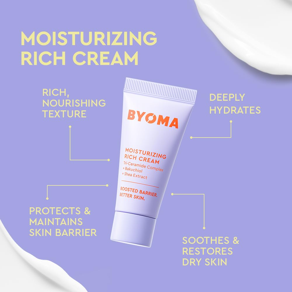 BYOMA texture du sérum fluide, facile à appliquer et rapidement absorbé