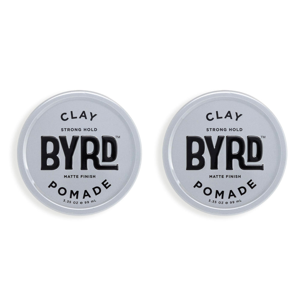 BYRD pommade d’argile pour cheveux : présentation du pack pour tester les deux pots