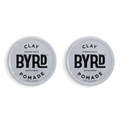 BYRD pommade d’argile pour cheveux : présentation du pack pour tester les deux pots