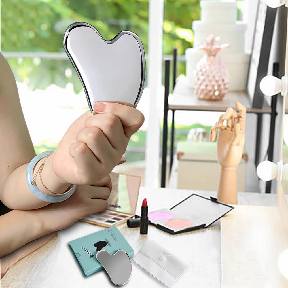 BYYDDIY Gua Sha améliore l'absorption des sérums et huiles