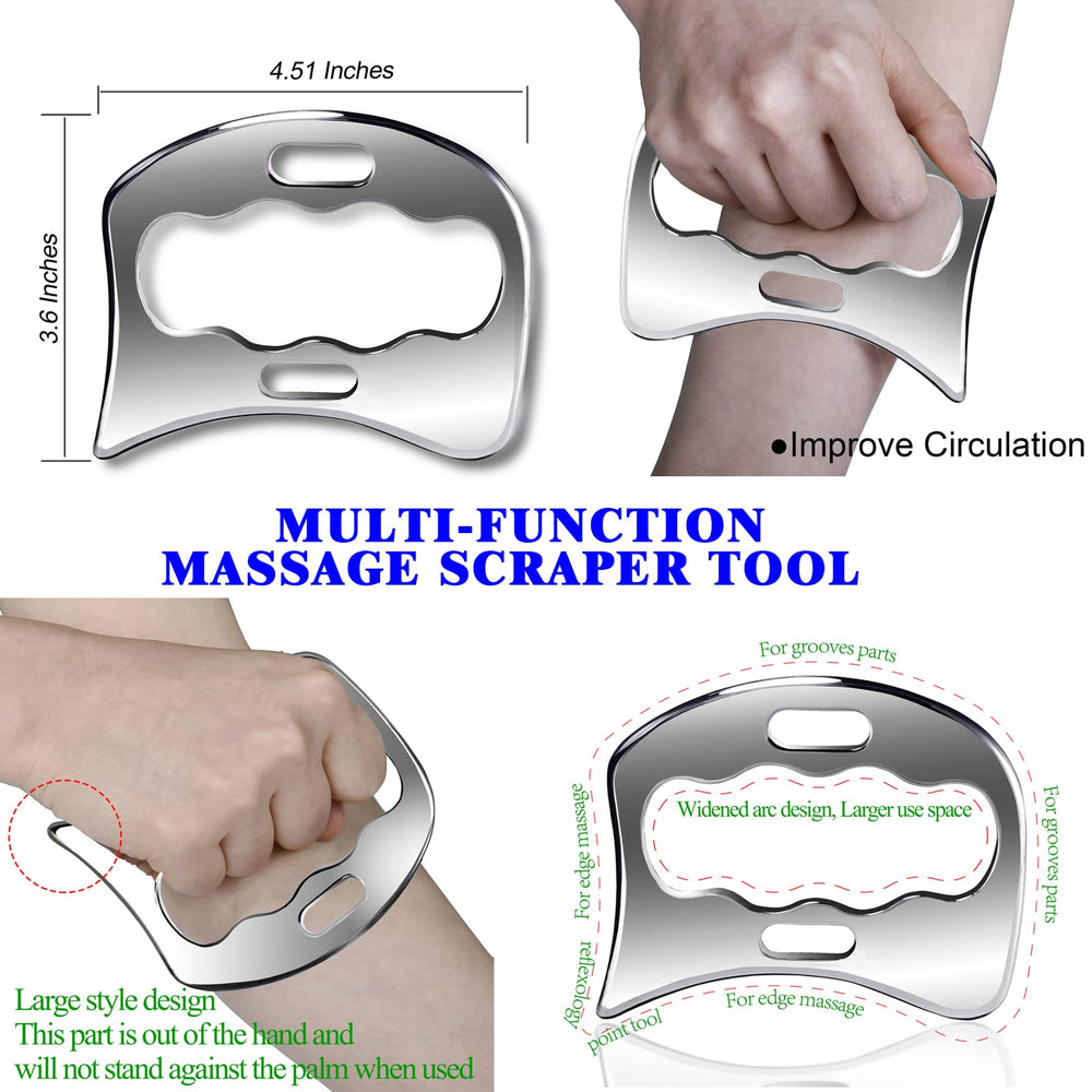 BYYDDIY design D-shape Derma Edge – cible les zones arquées pour un passage fluide.