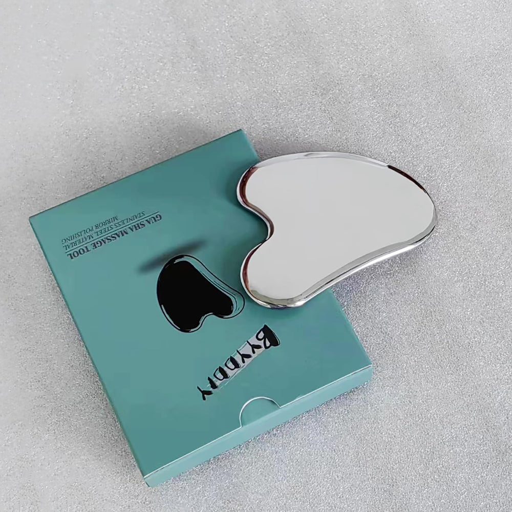 BYYDDIY Gua Sha corp en acier, massage ciblé des muscles