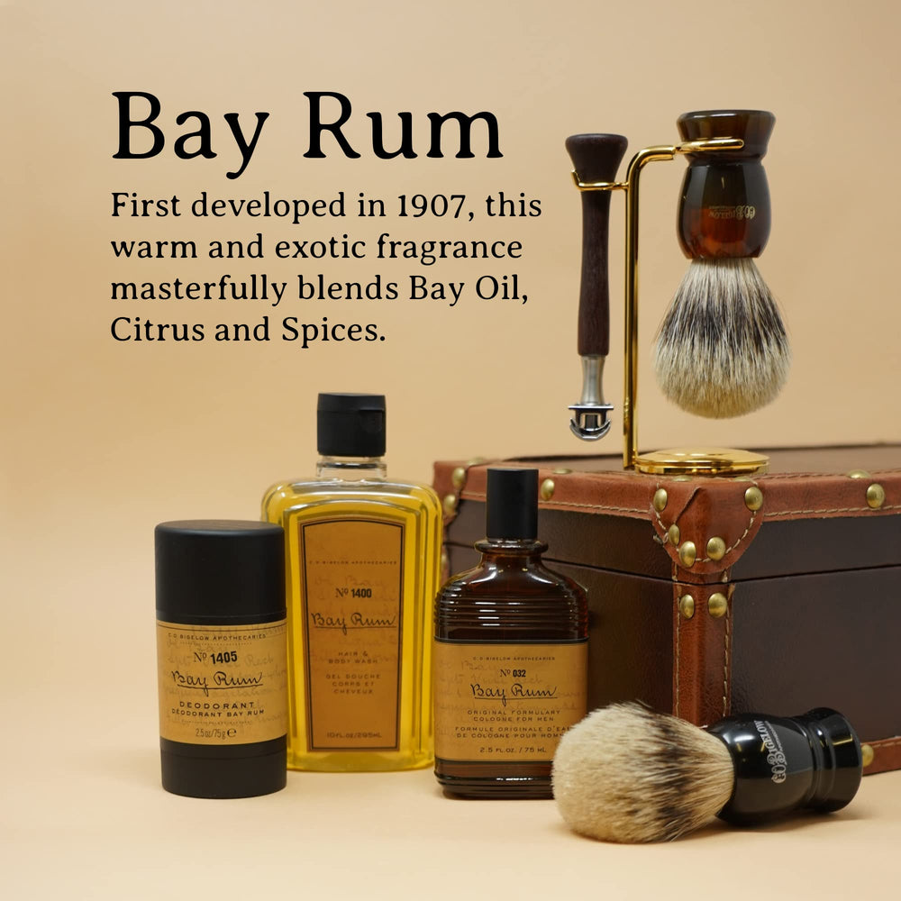 Gel deodorant dries clear with no residue on skin.