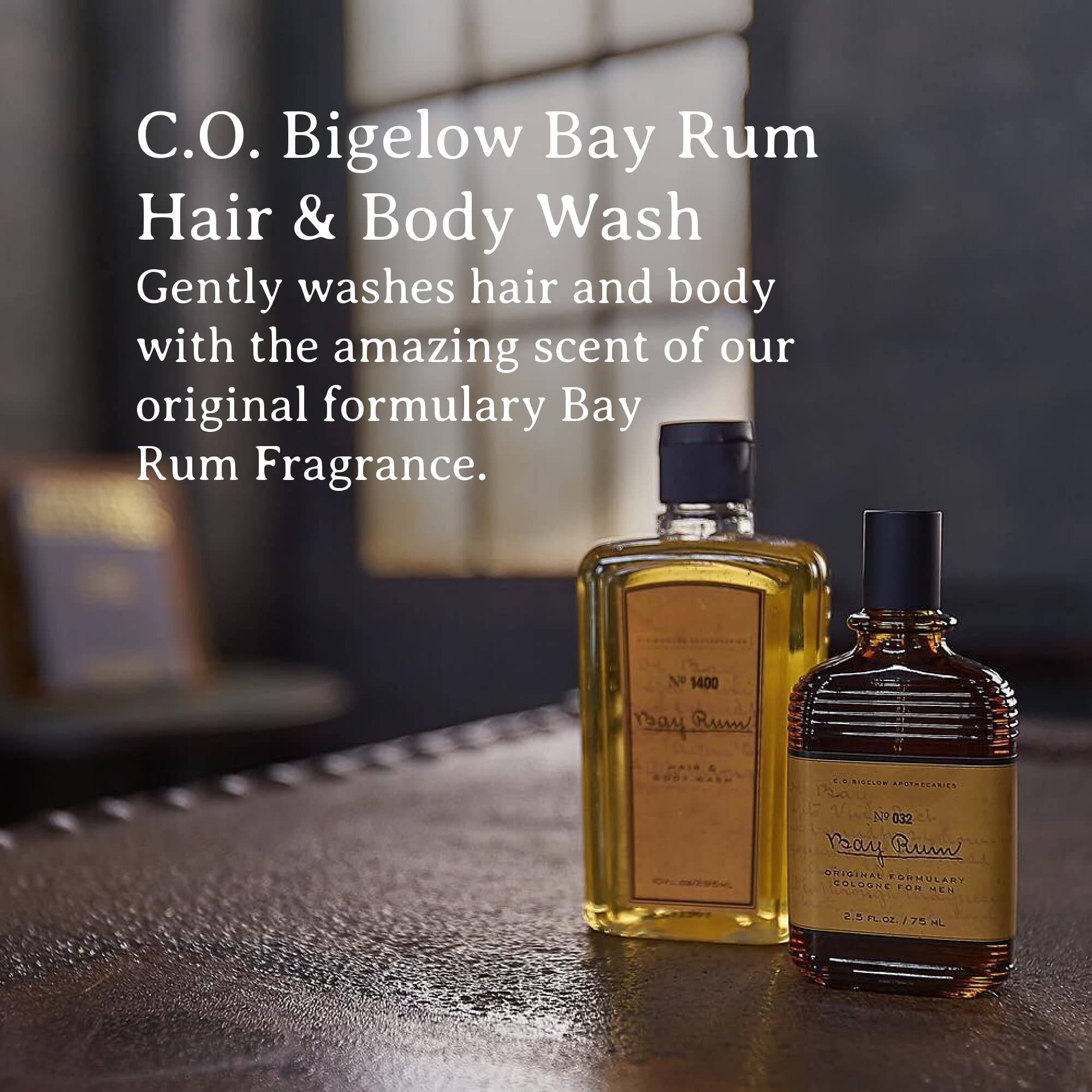 Mousse douce Bay Rum de C.O. Bigelow prête à être utilisée.