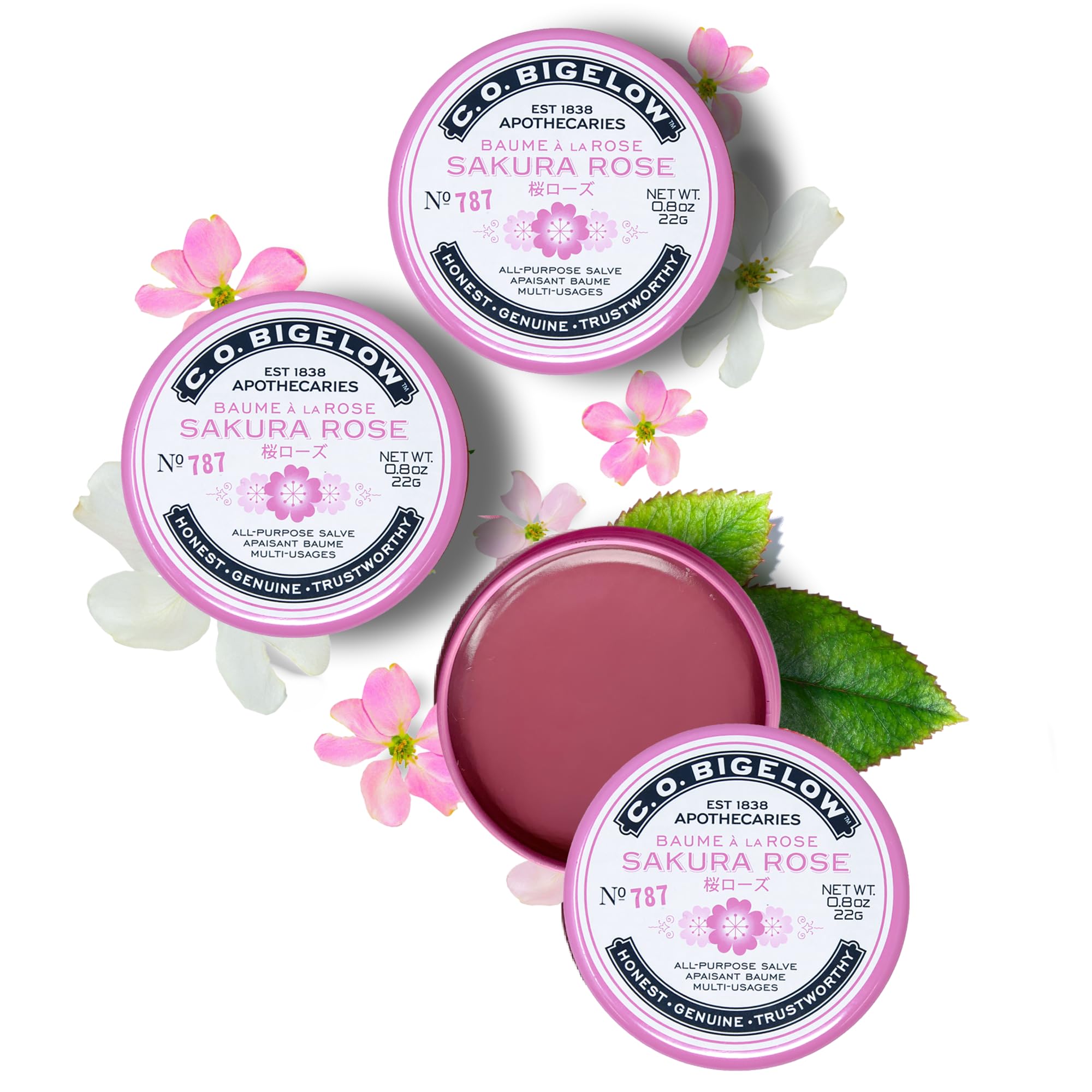 Idée cadeau avec Sakura Rose Salve de C.O. Bigelow