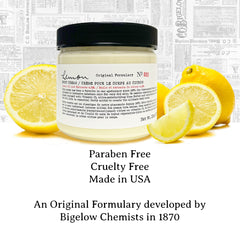 Hydratation ciblée des coudes et genoux avec la crème citron C.O. Bigelow.