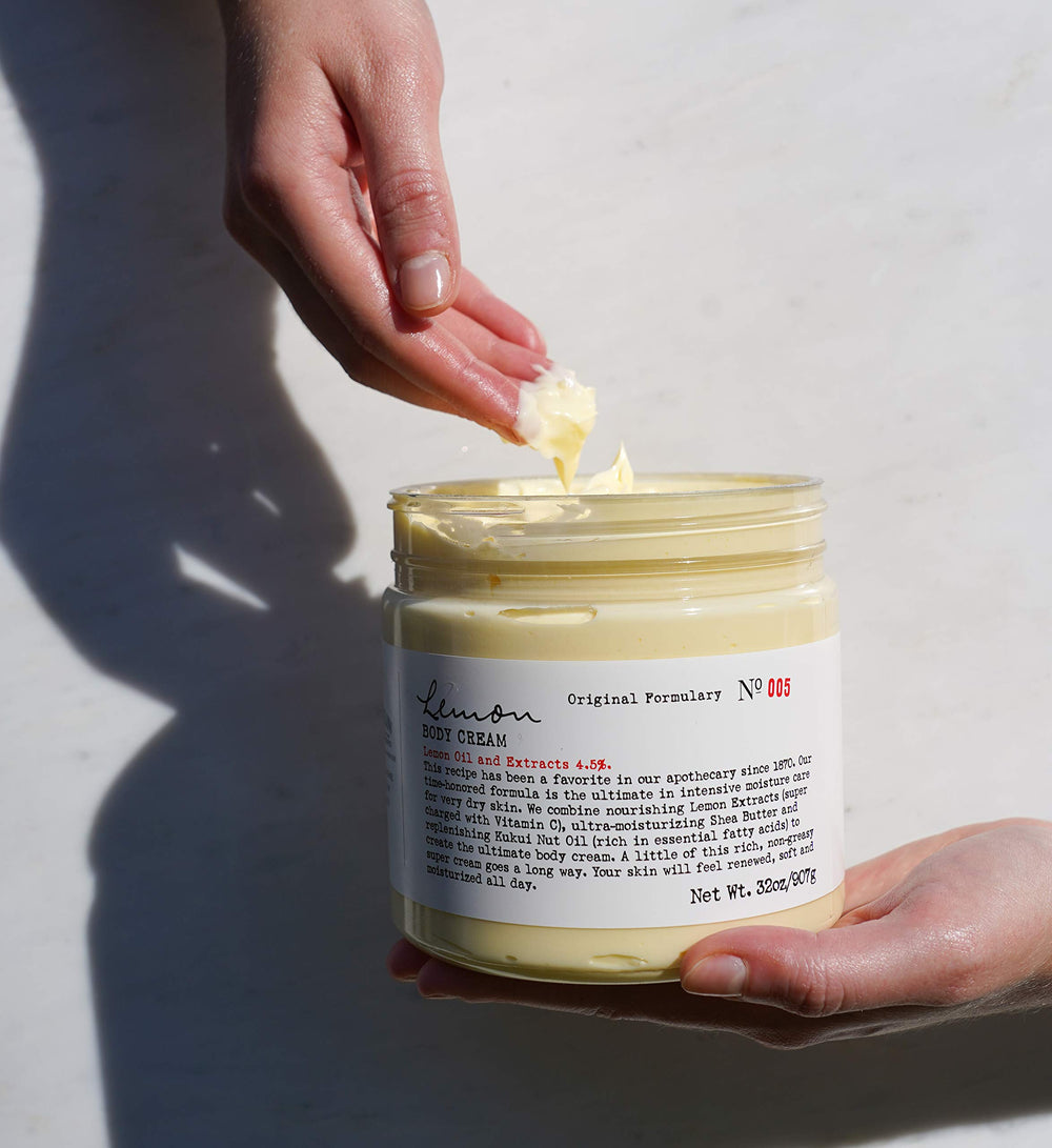 Idée cadeau parfaite: crème citron C.O. Bigelow pour amis et proches.