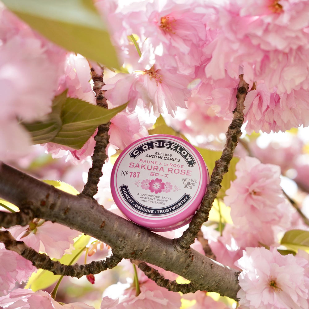 Fabriqué aux États-Unis, Sakura Rose Salve par C.O. Bigelow