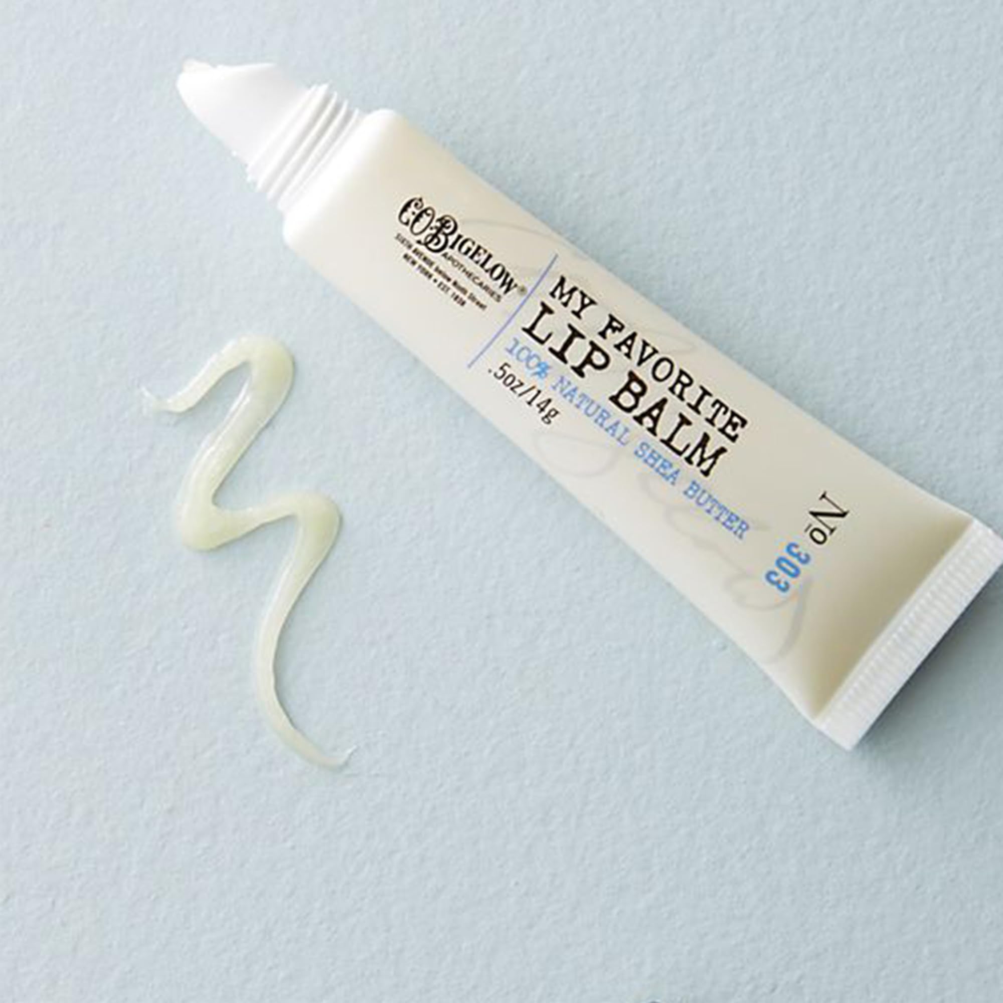 C. O. Bigelow My Favorite Lip Balm en tube, parfum discret.