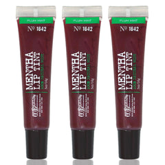 C.O. Bigelow Plum Mentha Lip Tint Trio emballage pratique pour hydrater les lèvres
