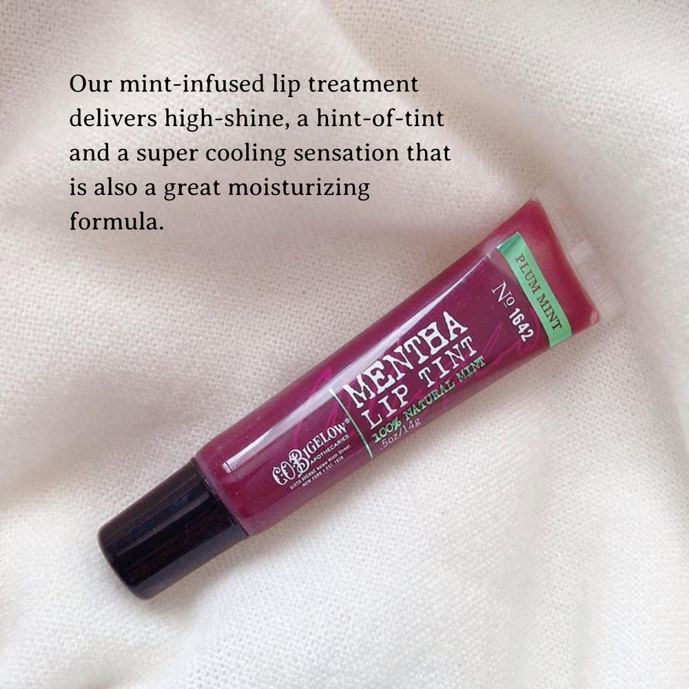 C.O. Bigelow Plum Mentha Lip Tint Trio menthe naturelle pour fraîcheur durable