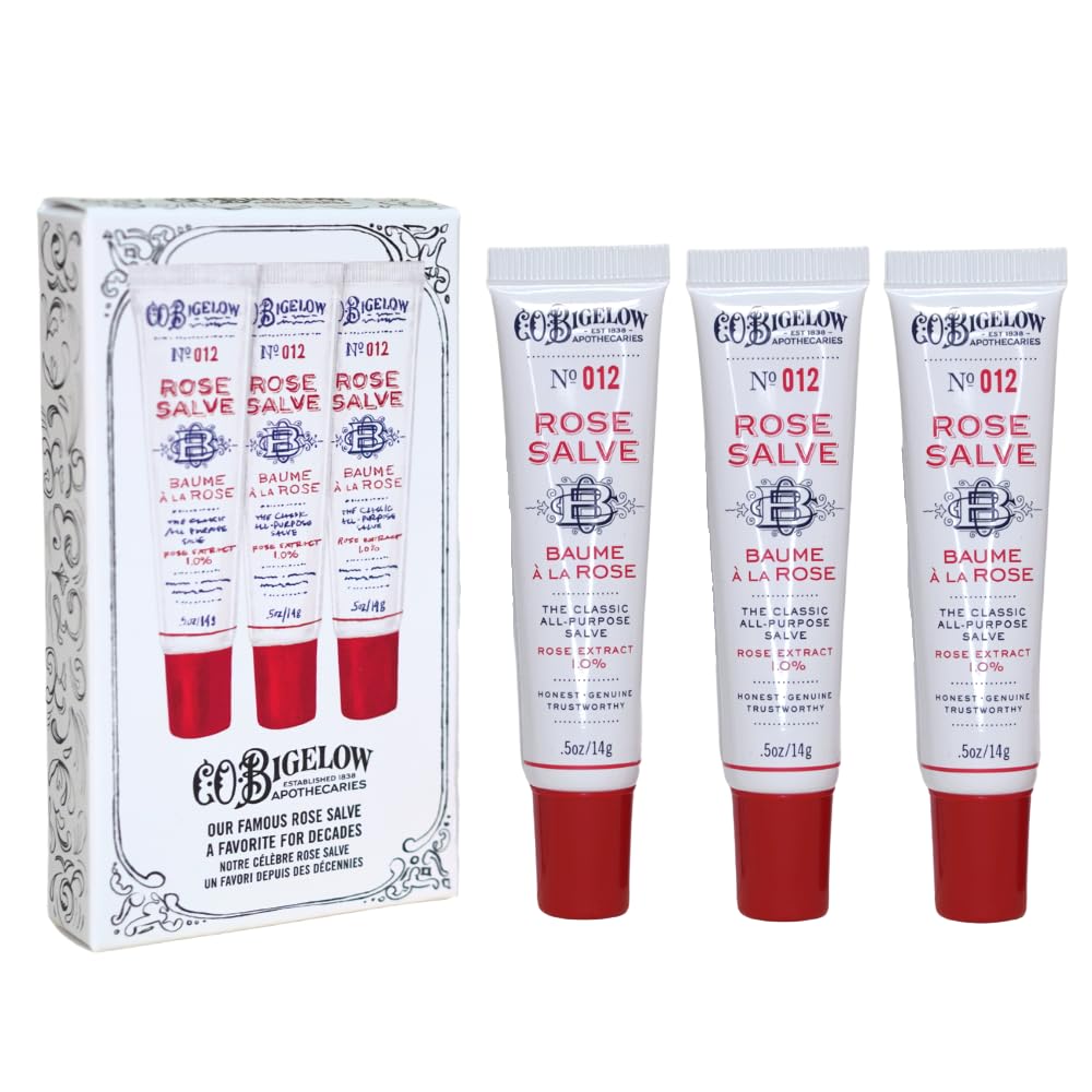 Aperçu du packaging Rose Salve et conseils d'utilisation.