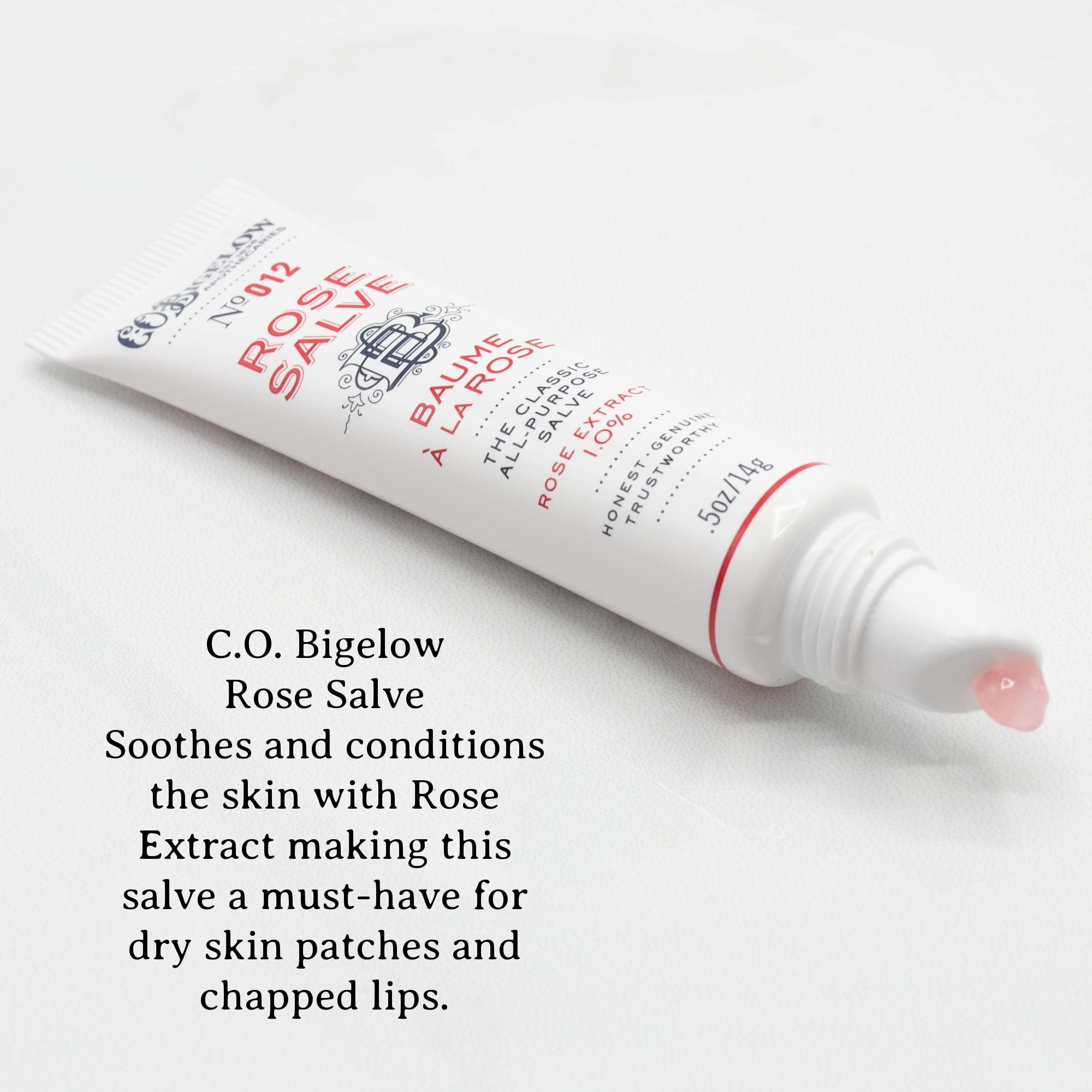 C.O. Bigelow Rose Salve sur les cuticules, hydratation ciblée.