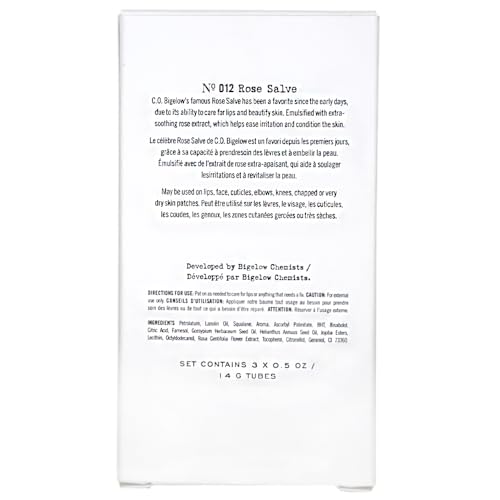 Utilisation quotidienne du Rose Salve sur lèvres et peau sèche.
