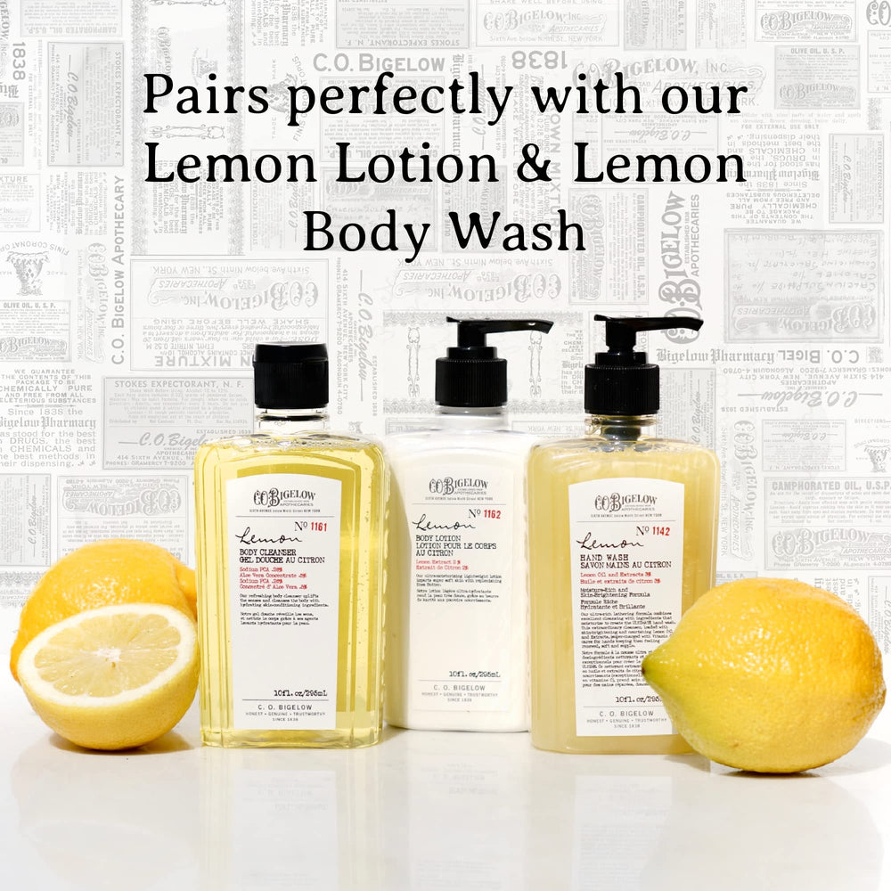 C.O. Bigelow citron – usage quotidien, hydratation légère et propreté efficace.