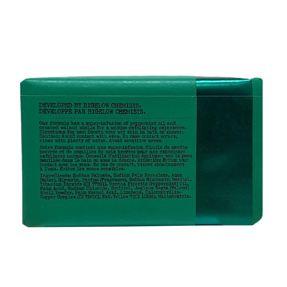 Sensation rafraîchissante à la menthe pour une douche tonifiante, C.O. Bigelow.