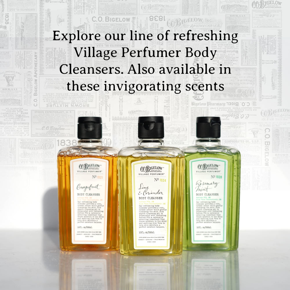 C.O. Bigelow Utilisation-quotidienne-douche-coco, pratique matin et soir pour une sensation de fraîcheur.