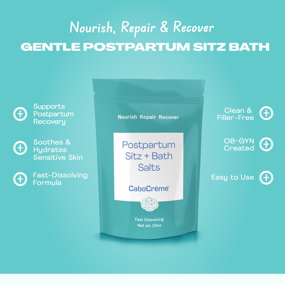 Cabocreme sel de mer Morte, magnésium naturel pour soutenir la récupération postnatale