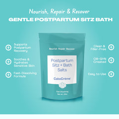 Cabocreme sel de mer Morte, magnésium naturel pour soutenir la récupération postnatale