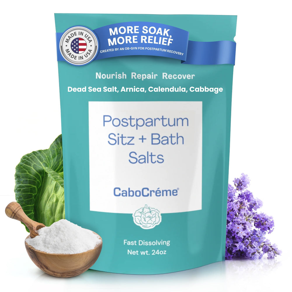 Cabocreme Sitz Postpartum dans l’eau, douceur immédiate pour le confort postnatal