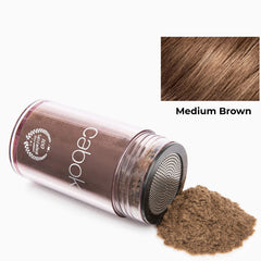 Caboki cheveux-plus-denses après application, résultat naturel et discret.