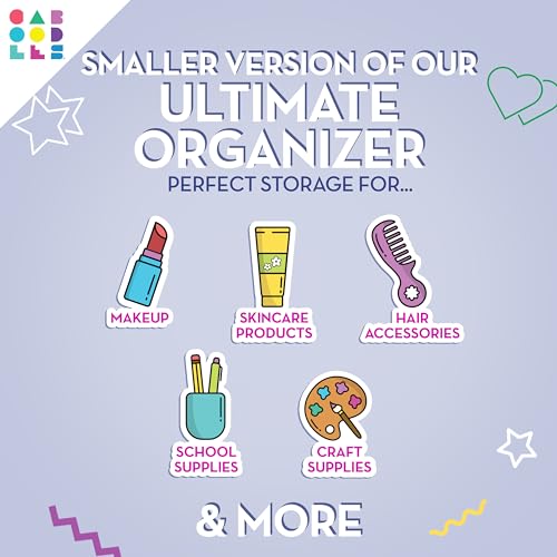 Caboodles Pretty in Petite fermeture securisee facilite le transport en voyage
