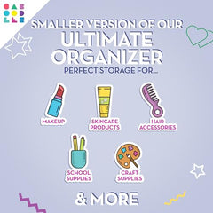 Caboodles Pretty in Petite fermeture securisee facilite le transport en voyage