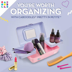 Caboodles Pretty in Petite montre miroir intègre pour retouches en déplacement