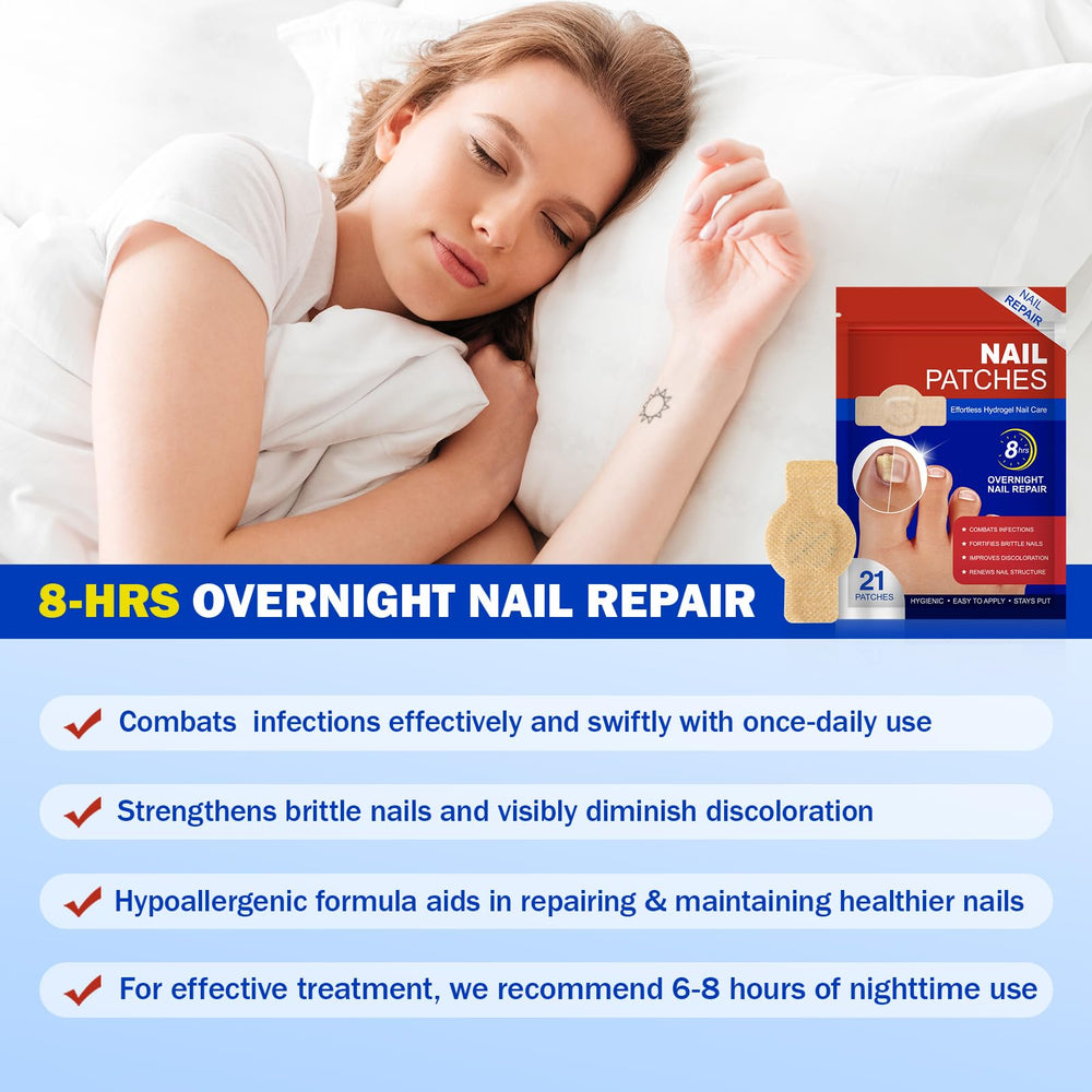 Soin nocturne Cacukn pour ongle, application facile et réconfort.