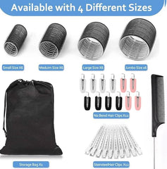 Caija-H rouleaux cheveux 45mm pour boucles définies et souples