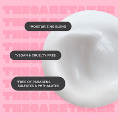 Cake Beauty The Care Taker leave-in hair detangle shot shows smooth, manageable strands.