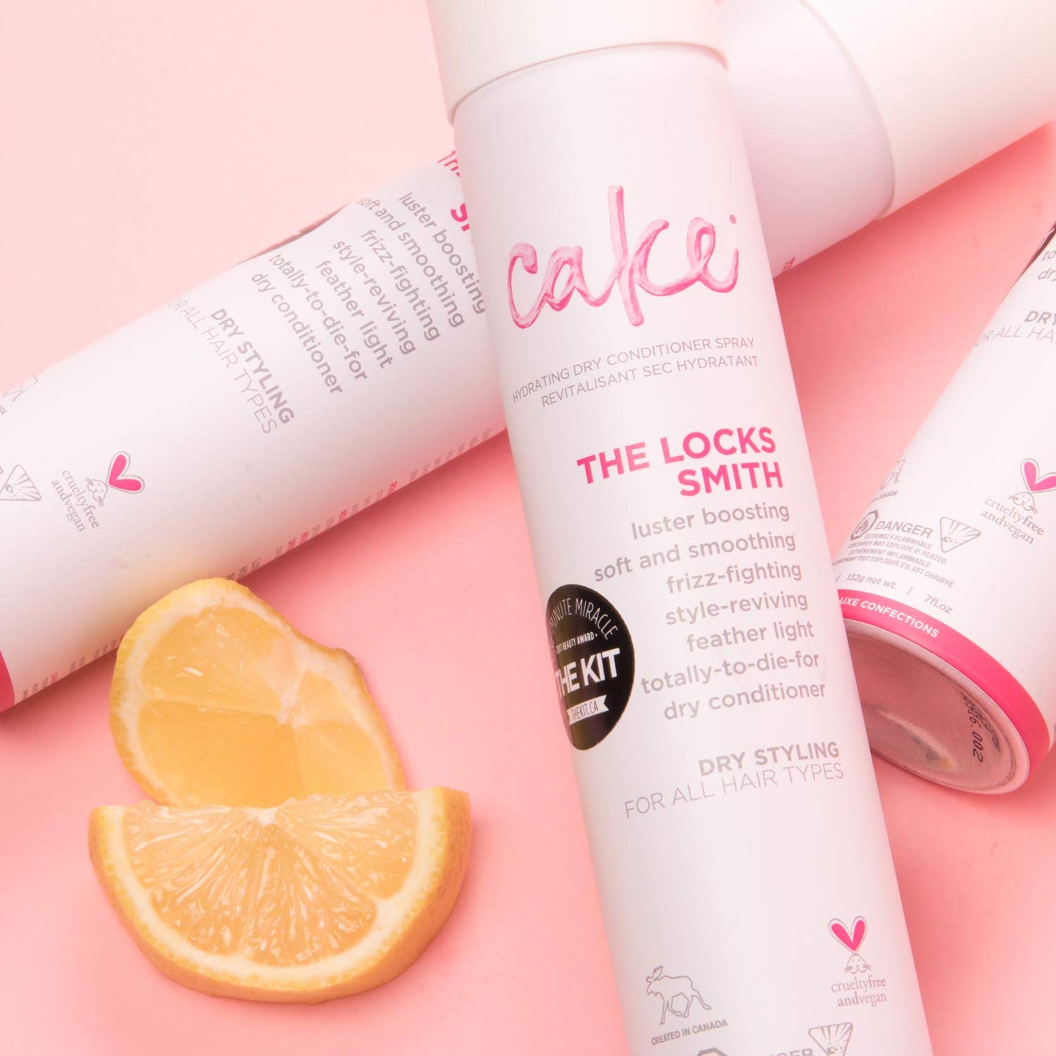 CAKE Beauty The Locks Smith – soin avec argan pour nourrir et briller les cheveux.
