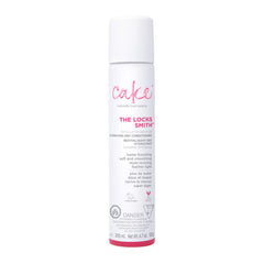 CAKE Beauty The Locks Smith – spray-seche-cheveux, bouteille, brillance légère et sans effort.