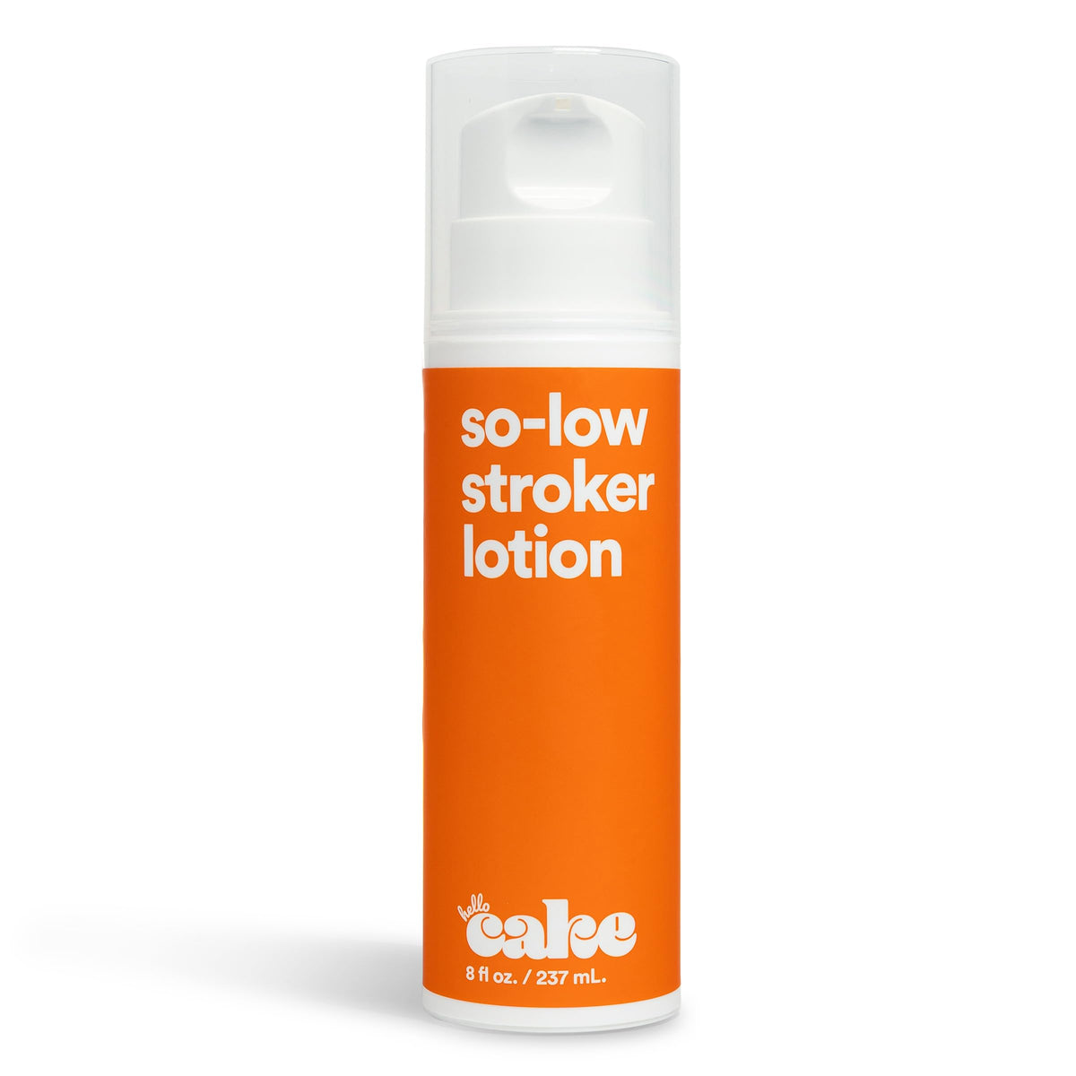 Cake So-Low Lotion: bouteille crème, glisse durable.
