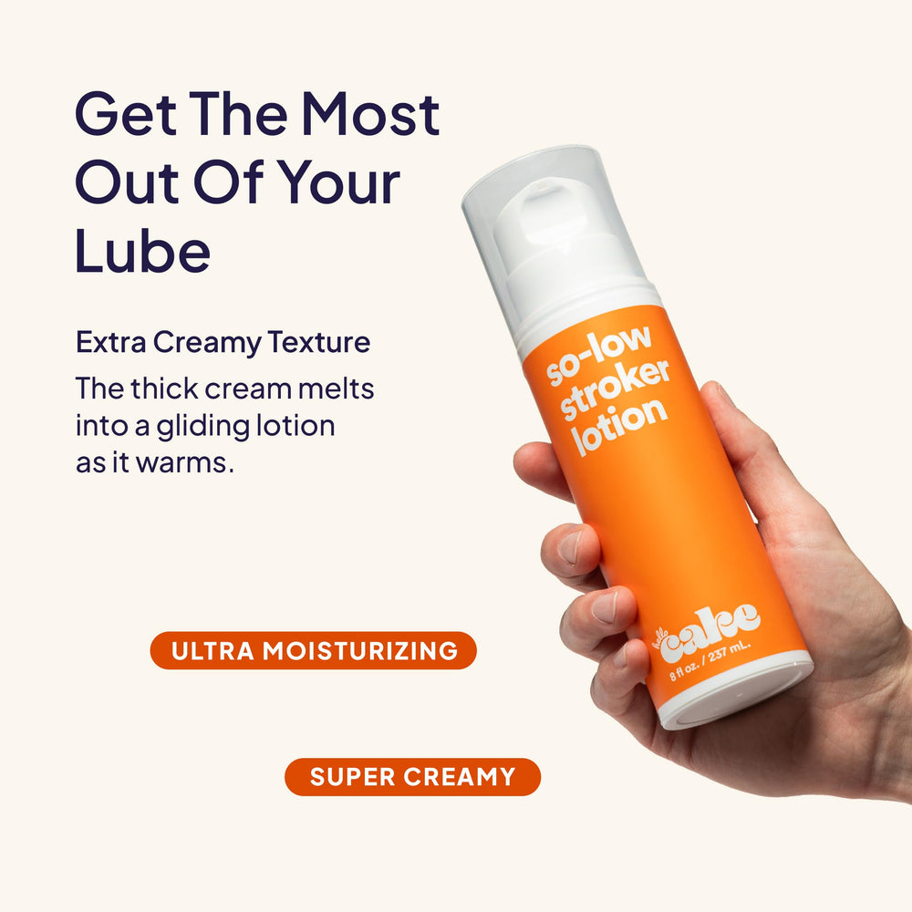Cake So-Low Lotion: nettoyage rapide et sans résidu après usage.