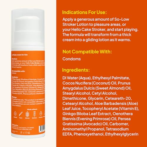 Cake So-Low Lotion: texture crème douce prête pour l'usage.