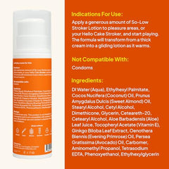 Cake So-Low Lotion: texture crème douce prête pour l'usage.