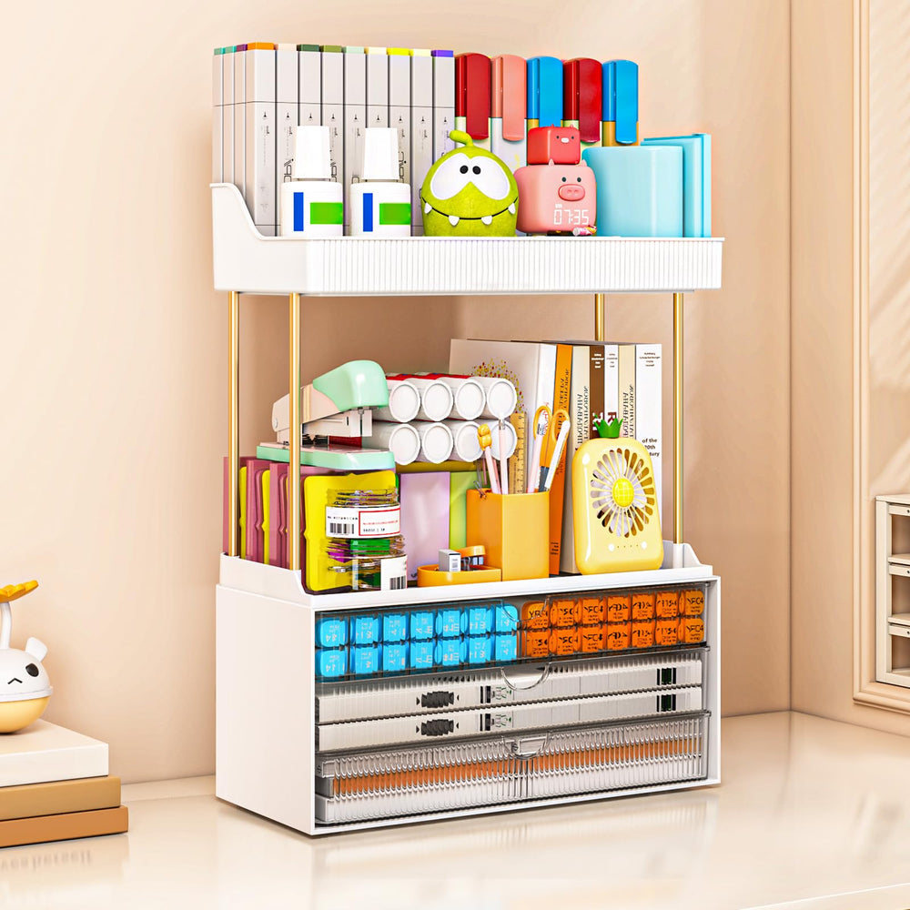 Rangement pour accessoires parfum et soin caktraie gris, utilisation quotidienne.