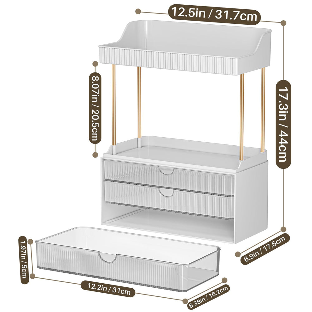 caktraie usage polyvalent en salle de bain, dressing ou bureau.