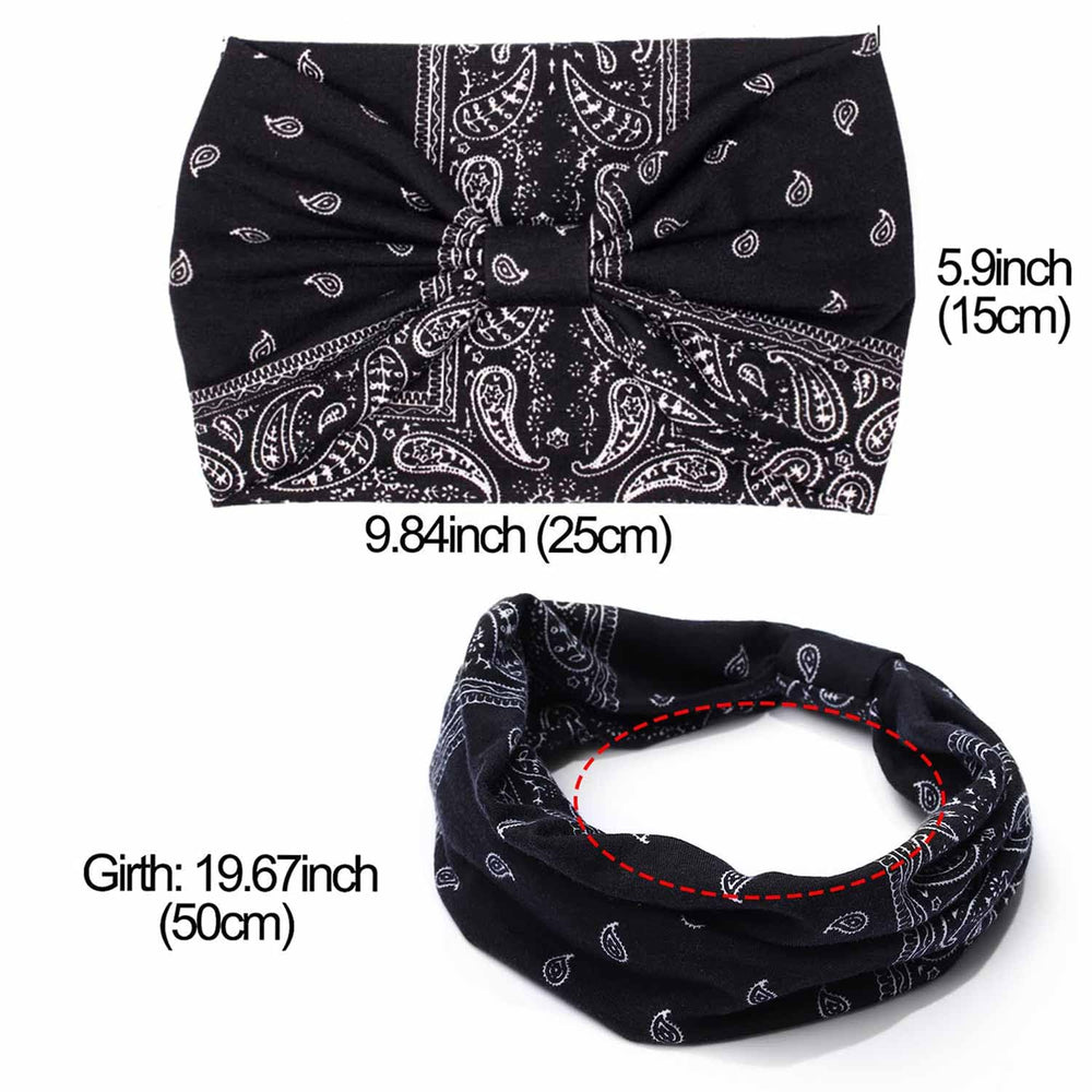 CAKURE bandeau bohème multicolore, énergie créative pour sport et sorties