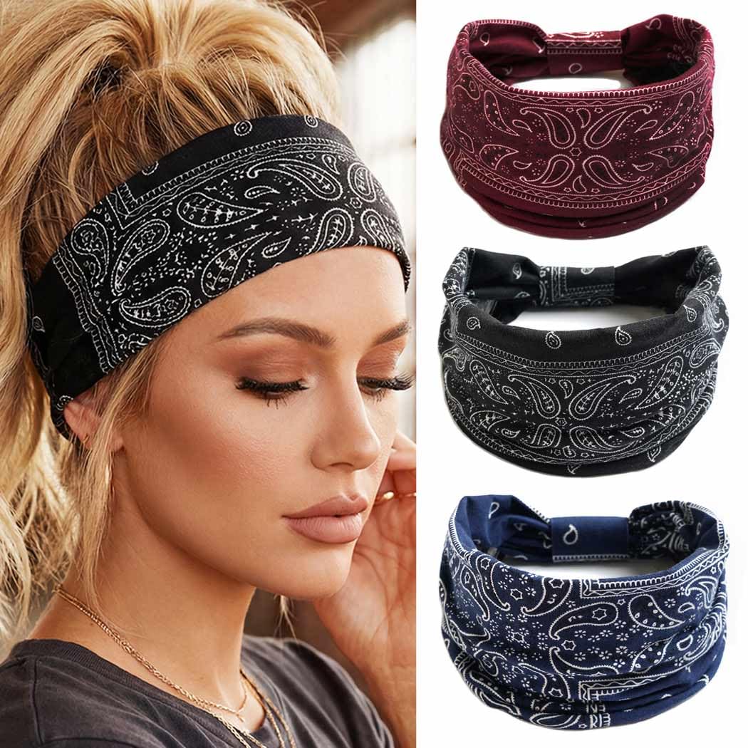 CAKURE bandeau bohème noir, confort quotidien et maintien léger pendant le yoga