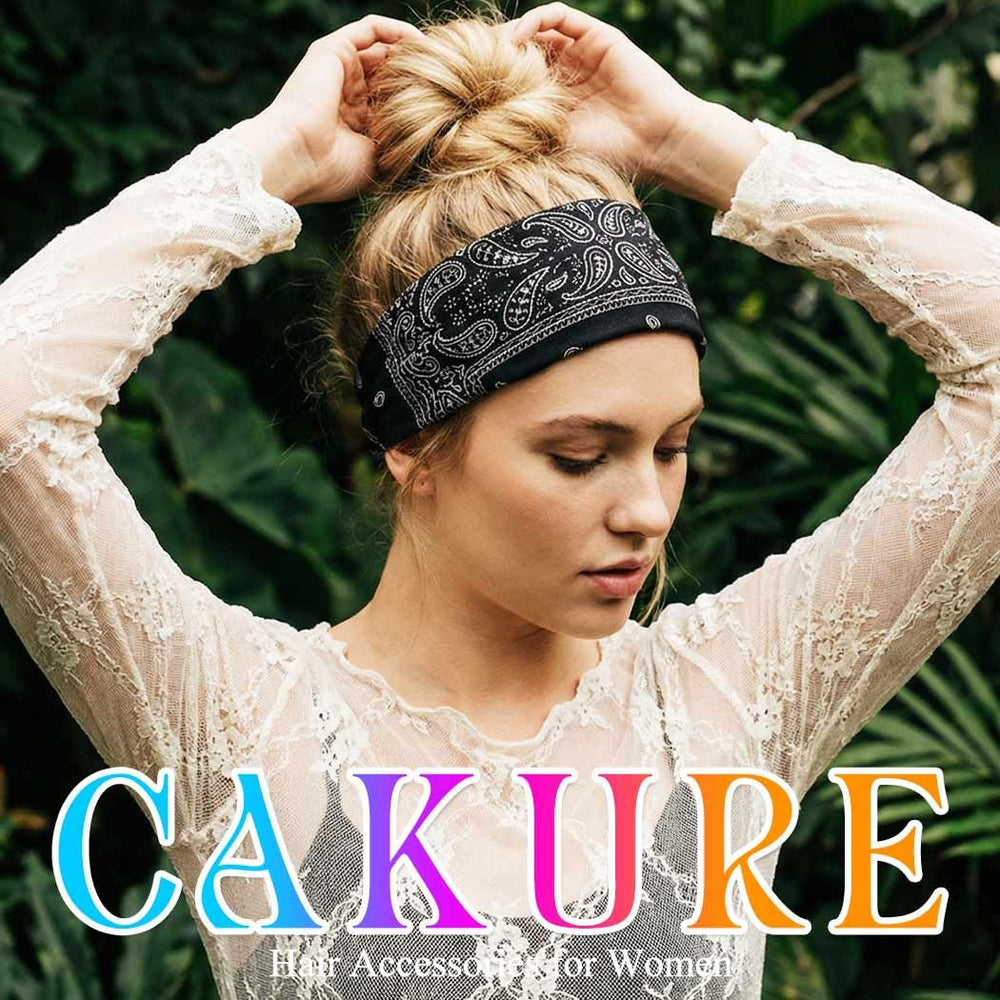 CAKURE bandeau usage varié, idéal pour yoga, vélo et courses
