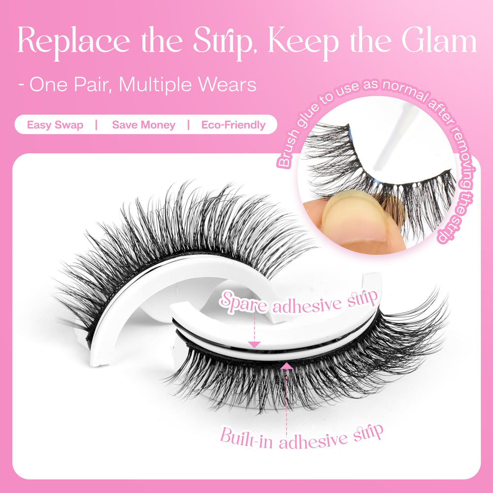Cils doux et duveteux CALAILIS, volume subtil pour un effet naturel.