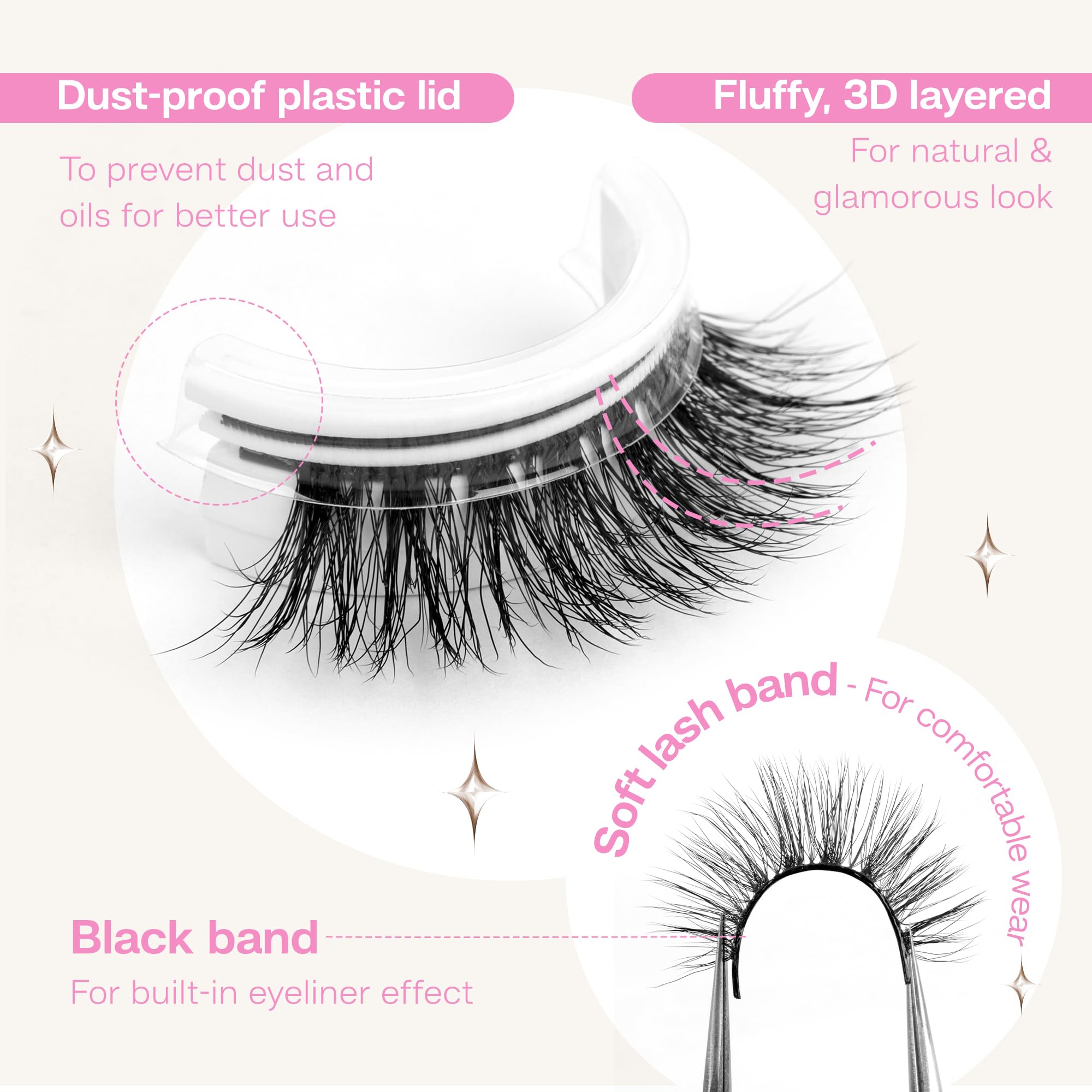 CALAILIS quatre styles différents pour varier du naturel au dramatique.