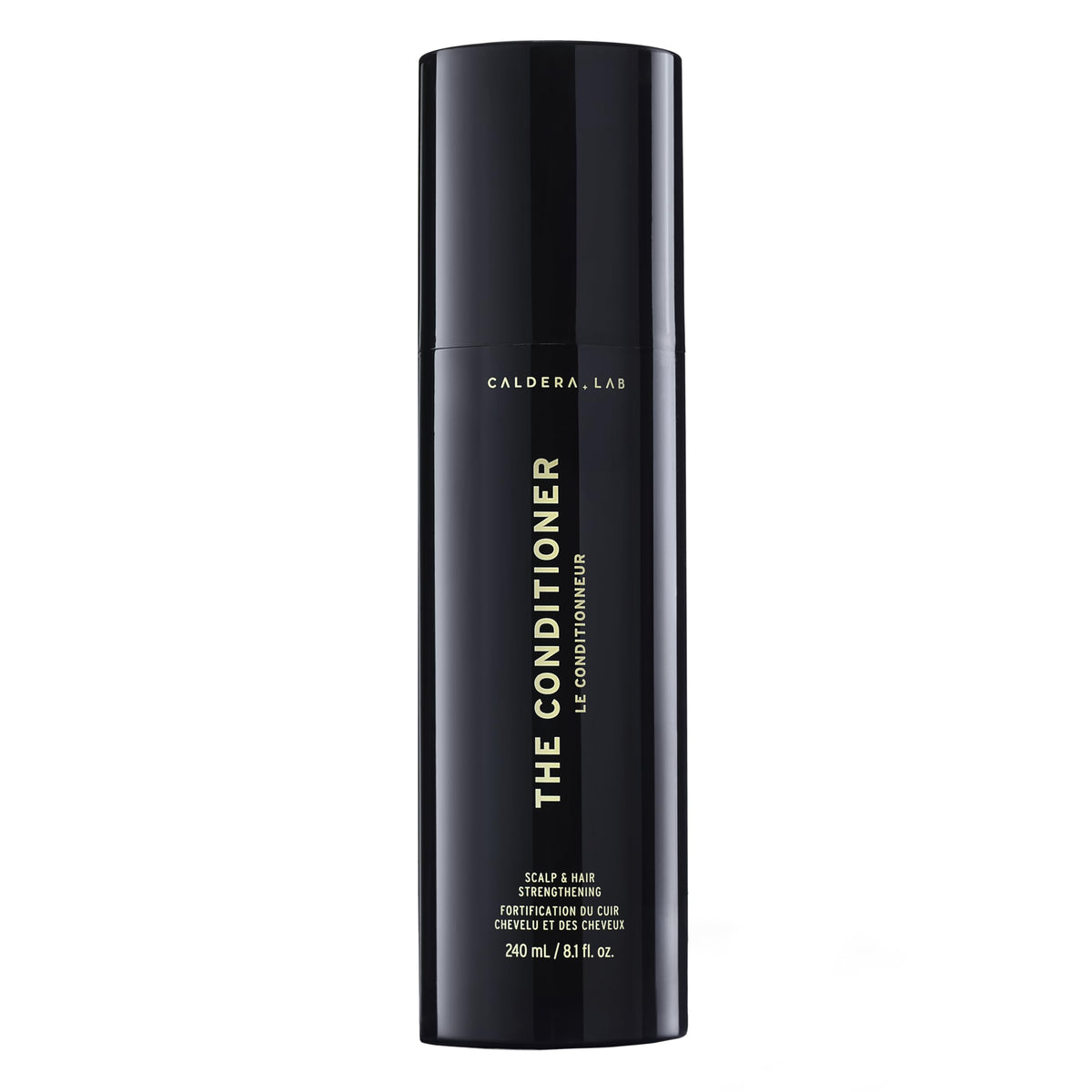 Caldera + Lab Le Conditionneur — bouteille pompe, hydratation et volume pour cheveux masculins